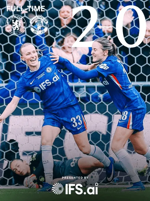 开云官网-切尔西女足2-0曼联女足：詹姆斯爆射；蝉联女足联赛杯冠军